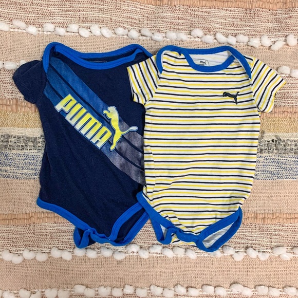 Puma Other - Puma baby bundle (2) 3-6 month onesie EUC